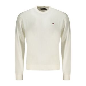 Napapijri White Cotton Men Men's Shirt